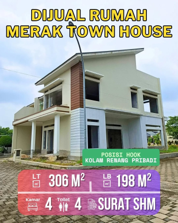 DIJUAL CEPAT RUMAH CLUSTER JALAN MERAK  TANGKERANG TENGAH- PEKANBARU RIAU